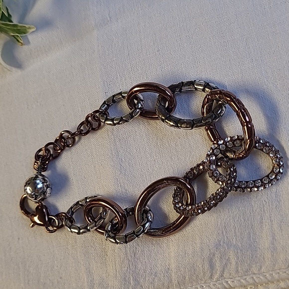 Brighton Pebbled Pave Necklace, Bracelet & Earrings Bundle - Picture 6 of 15